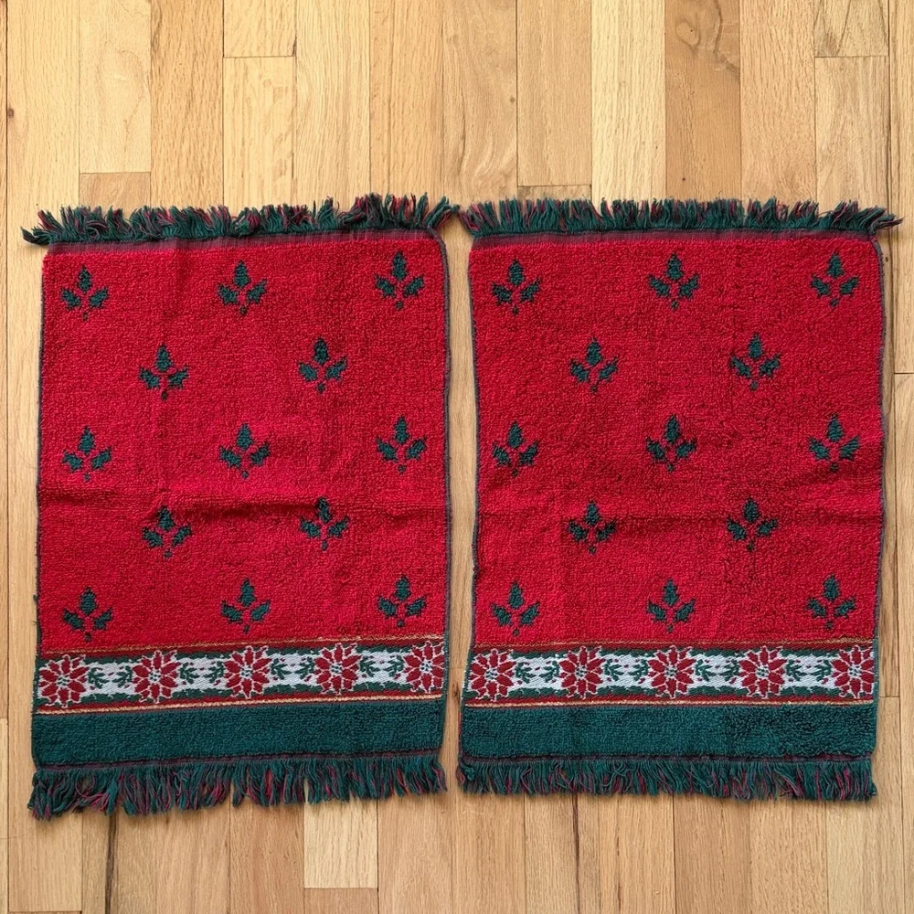 New! Vintage Hand Towels - A Pair